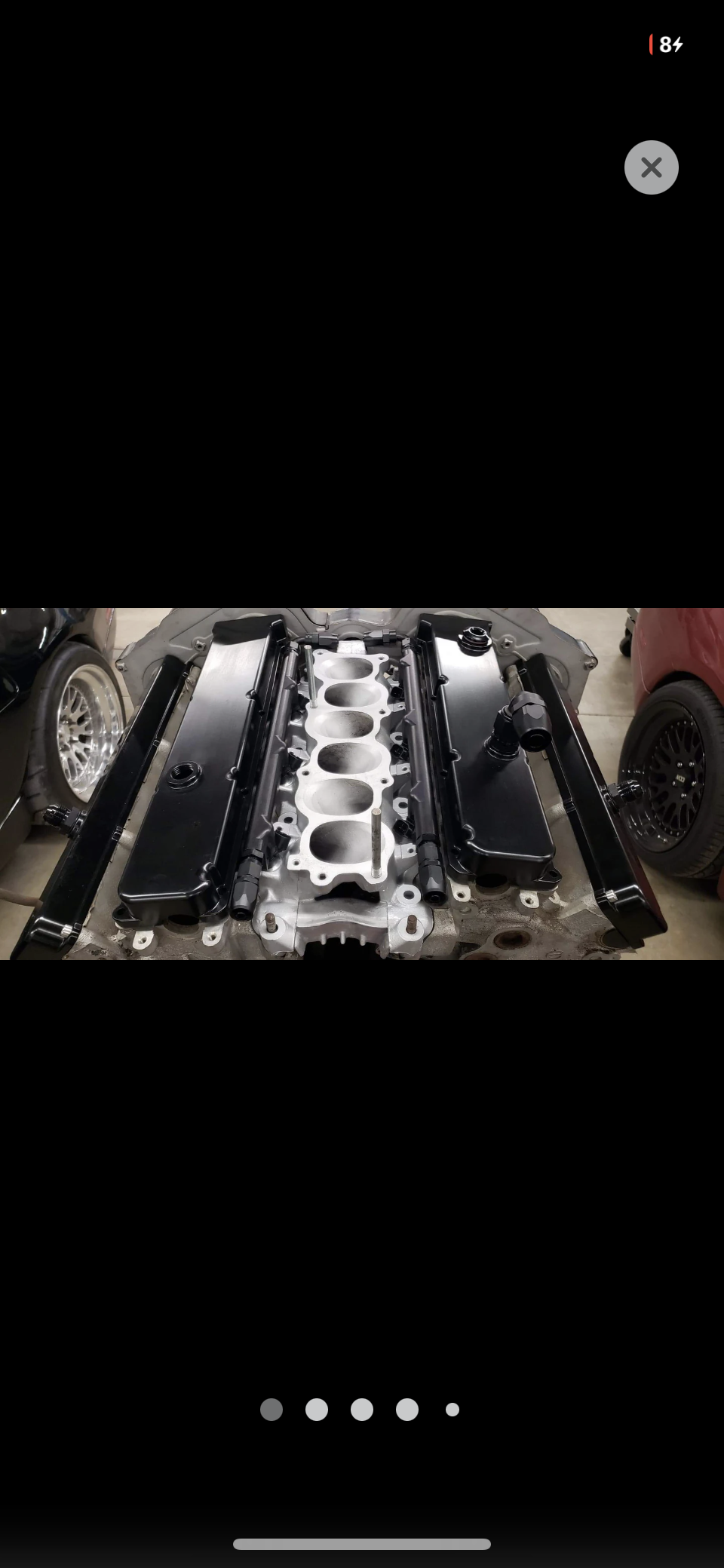 Custom Z32 HI-Ram adapter/Billet head covers