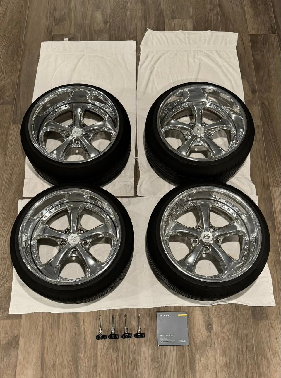 VS-KF Work Wheels - Set of 4