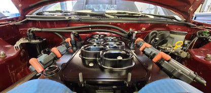 Custom Z32 HI-Ram adapter/Billet head covers